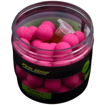 Afbeelding van Pro Line Fluor Pop ups Mulberry &amp; Robin Red 15mm (200ml)