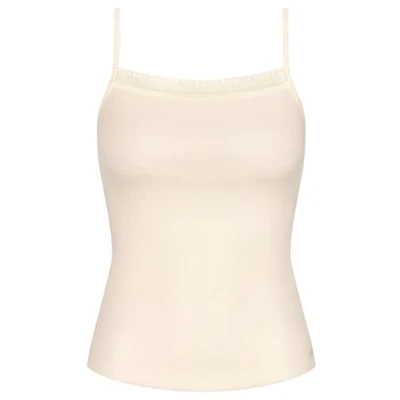 Afbeelding van Sloggi Go Ribbed Spaghetti Top Undershirt voor dames, Angora., L