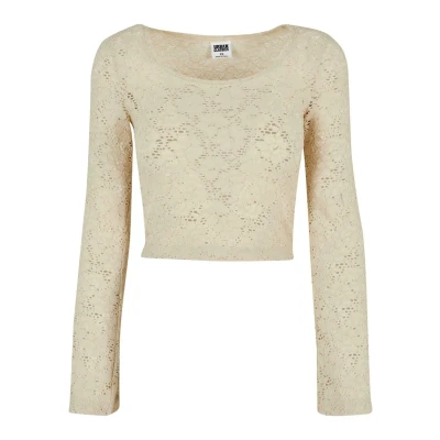 Afbeelding van Urban Classics Longsleeve, Dames, Maat: XL, Softseagrass