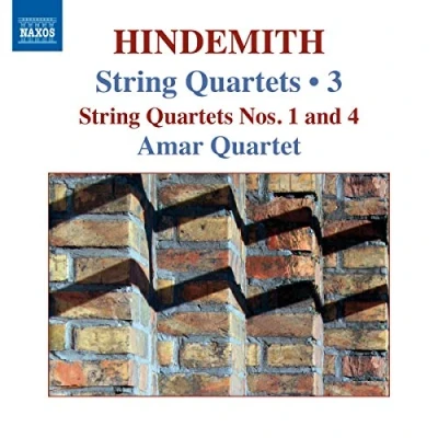 Afbeelding van Amar Quartet Hindemith: String Quartets Nos. 1 &amp; 4 (CD)
