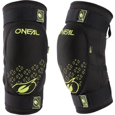 Afbeelding van Oneal Dirt V.23 Jeugd Kniebeschermers, zwart geel, afmeting S M