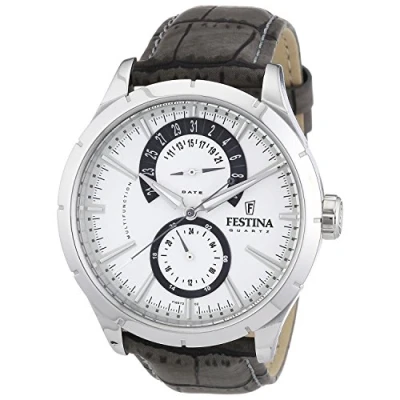 Afbeelding van Festina Horloge, Heren, Maat: One Size, Braun/weiß