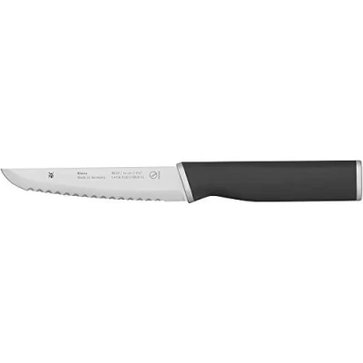 Afbeelding van WMF Kineo universeel mes gekarteld 24 cm, schilmes, Made in Germany, Performance Cut, kinetisch design, speciaal lemmetstaal, lemmet 12 cm