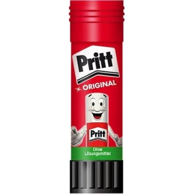 Afbeelding van Pritt Lijmstift, kindveilige kinderlijm om te knutselen, sterke universele lijm voor schooletui en kantoor, 3 + 1 x 11 g Stick