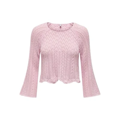 Afbeelding van ONLY Onlnola LIFE Pullover Trui, Dames, Maat: XS, Pink