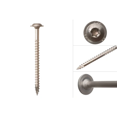 Afbeelding van Tellerkopschroeven RVS 8.0 x 120 mm Torx 40 Per Stuk