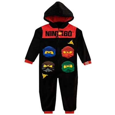 Afbeelding van Lego Jongens Onesie Ninjago Zwart 146