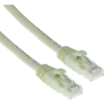Afbeelding van ACT IS8451 U/UTP CAT6 Patchkabel Snagless Ivoor 1,5 meter