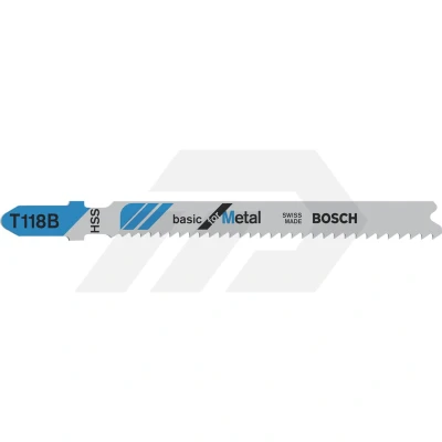Afbeelding van Bosch T118B Decoupeerzaagblad Basic for Metal (25 Stuks)