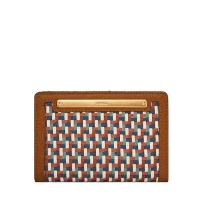 Afbeelding van Fossil Liza Reizen Accessoires Bi Fold Portemonnee voor dames, Veelkleurig, Meerkleurig, Small