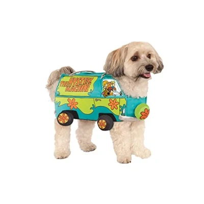 Afbeelding van Rubie&#039;s Officieel Scooby DOO Mystery Machine kostuum voor honden, maat L, hals tot staart 56 cm, borst 51 cm