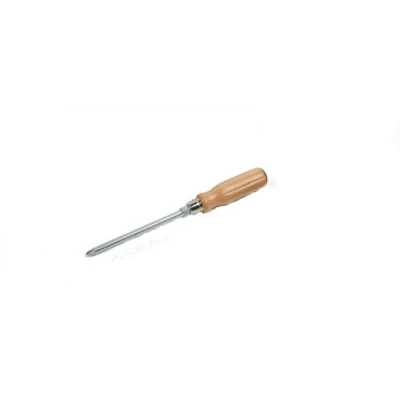 Afbeelding van Brüder Mannesmann Schroevendraaier houten heft PH2x100 mm (Hobby) 1123 2