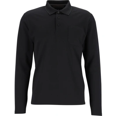 Afbeelding van Redmond Casual Regular Fit Polo shirt zwart, Effen