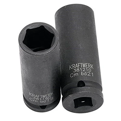 Afbeelding van Kraftwerk Krachtdop zeskant lang 1/2 &quot; 21 mm
