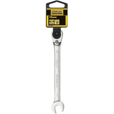 Afbeelding van Stanley handgereedschap FATMAX Omkeerbare Ringsteeksleutel met ratel 13mm FMMT13086 0