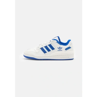 Afbeelding van adidas Originals Forum LOW CL Unisex Sneakers laag voor kinderen, Maat: 35.5, Core white/team royal blue Leer