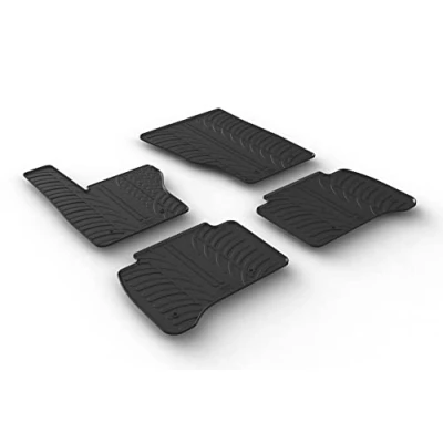 Afbeelding van Gledring Rubbermatten passend voor Range Rover Sport 7/2013 (T profiel 4 delig + montageclips)