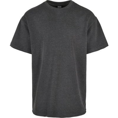 Afbeelding van Urban Classics TERRY Tshirt basic, Heren, Maat: Small, Charcoal