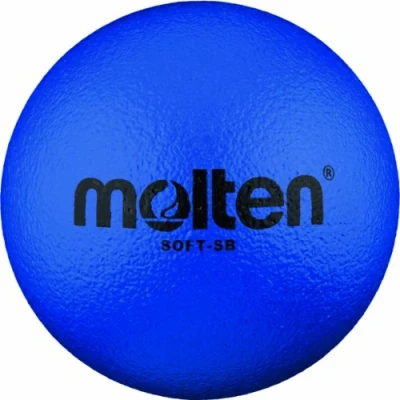 Afbeelding van Molten Softball voetbal Soft SB, blauw, diameter 180 mm bal, 130 g, diameter: