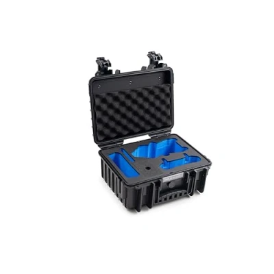 Afbeelding van B&amp;W Transportkoffer voor drone DJI Air 3 en Fly More Combo, type 3000, zwart, waterdicht conform IP67 certificering, stofdicht, onbreekbaar onverwoestbaar