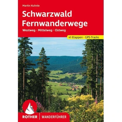 Afbeelding van Rother Wanderfüher Wandelgids Schwarzwald Fernwanderwege