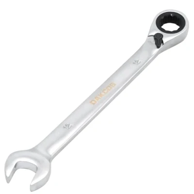 Afbeelding van DAKCOS Vaste kop Omkeerbare Ratelsleutel 12mm Ratcheting Combinatiesleutel Chroom Vanadium Staal