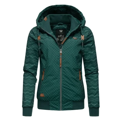 Afbeelding van Ragwear Nuggie ZIG ZAG INTL Winterjas, Dames, Maat: 3XL, Dark green