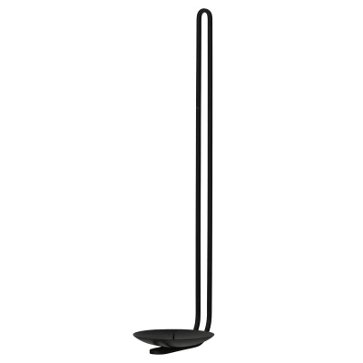 Afbeelding van Audo Copenhagen Clip Kandelaar Wand Medium Zwart