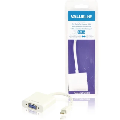 Afbeelding van Mini DisplayPort adapterkabel mannelijk VGA vrouwe