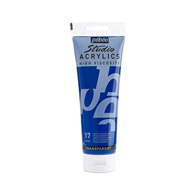 Afbeelding van Pébéo 837017 Studio acryl tube fthalocyanine blauw 100 ml