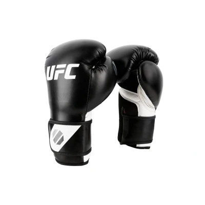Afbeelding van UFC Training (kick)bokshandschoenen Zwart/Wit 16oz