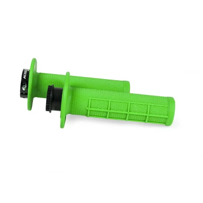 Afbeelding van R Tech R20 Lock on Half Waffle Handvaten Fluor Groen