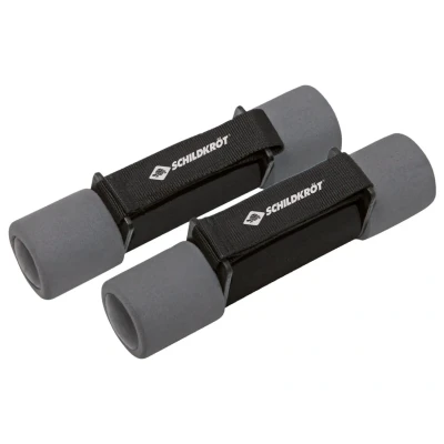 Afbeelding van Schildkröt Fitness Dumbbells 2 x 1 kg Gietijzer Antraciet