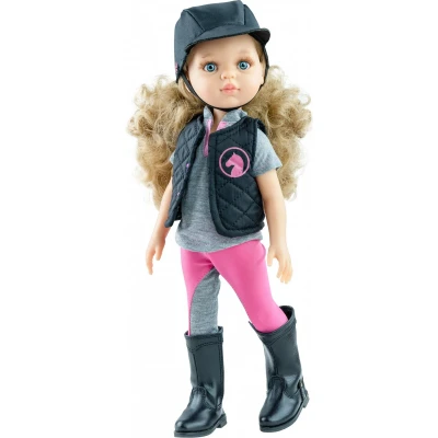 Afbeelding van Paola Reina Pop Amigas Professionele ruiter Carla (32cm)