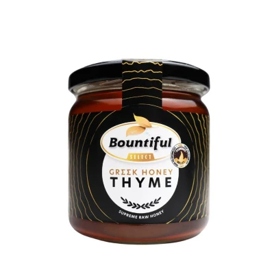 Afbeelding van Bountiful Select Griekse Rauwe Honing Thyme/tijm 500g