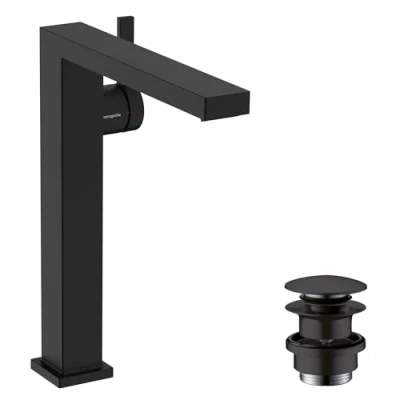 Afbeelding van Hg basin mixer 240 tecturis e fine coolstart with push open waste set 73070670