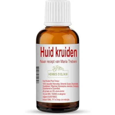 Afbeelding van Huidkruiden tinctuur 100 ml Herbes D&#039;elixir