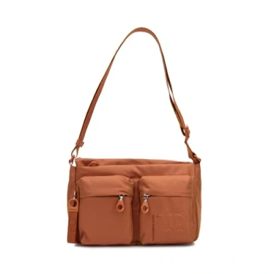 Afbeelding van MANDARINA DUCK schoudertas MD20 Medium Crossover Pumpkin abrikoos