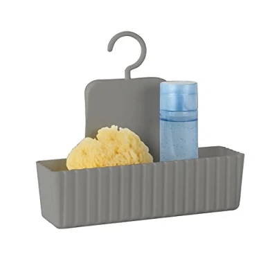 Afbeelding van Allstar 23043100 Douche Caddy Minas, doucheplank, wandmand, 25,3 x 22,5 8 cm, taupe