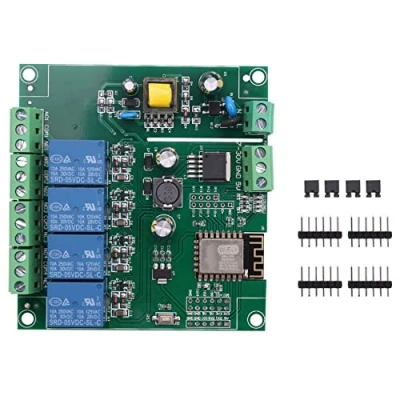 Afbeelding van reamhome ESP8266 ESP 12F WiFi Relaismodule 4Channel AC90 250V/DC7 30V/5V Vertraging Relais Schakelaar voor IDE Smart Home IOT Afstandsbediening