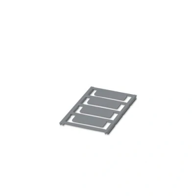 Afbeelding van Phoenix Contact 0827905 UC EMLP (49X15) SR Apparaatmarkering Montagemethode: Plakken Markeringsvlak: 49 x 15 mm Zilver Aantal markeringen: 40 10 katernen
