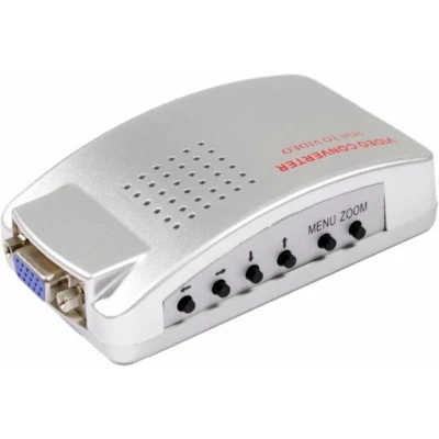 Afbeelding van VGA naar Composiet RCA en S VHS video converter / grijs