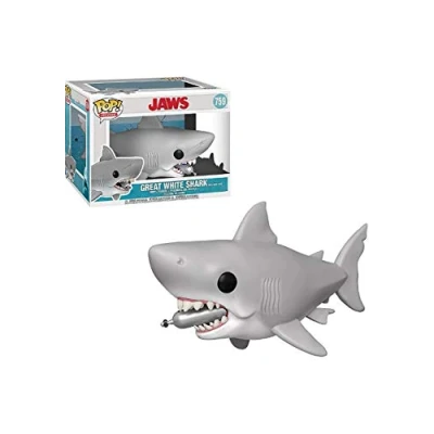 Afbeelding van Funko Pop! Jaws: Great White Shark with Diving Tank #759