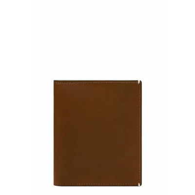 Afbeelding van Fossil Men&#039;s Westover Accessoire Travel Wallet, Brown, bruin, Small