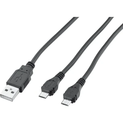 Afbeelding van Trust GXT 222 Dubbele Oplaad kabel PS4 3.5m (20165)