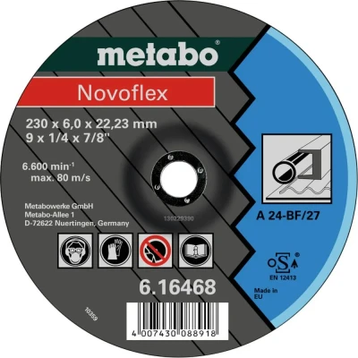 Afbeelding van Metabo Accessoires Afbraamschijf Ø 180x6,0x22,2 staal Novoflex 10 stuks 616465000