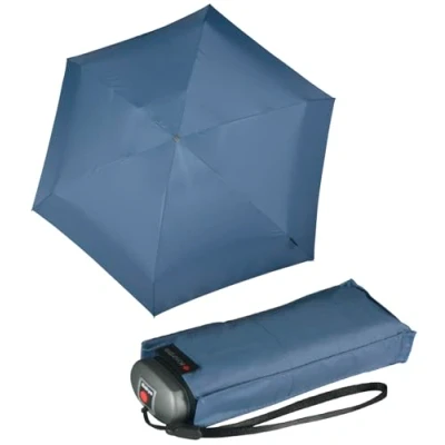 Afbeelding van Knirps Zakparaplu reizen, blauw (horizon), 93 cm, Super Mini