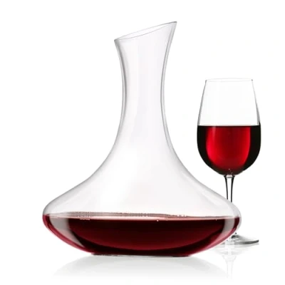 Afbeelding van Alpina Glazen Wijnkan Karaf 1,8 liter Ø 20 x 24 cm.