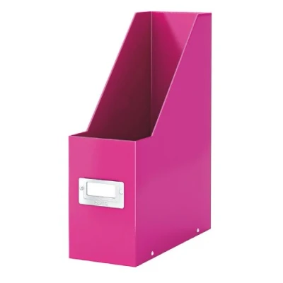 Afbeelding van Leitz tijdschriftenhouder Wow Click &amp; Store roze