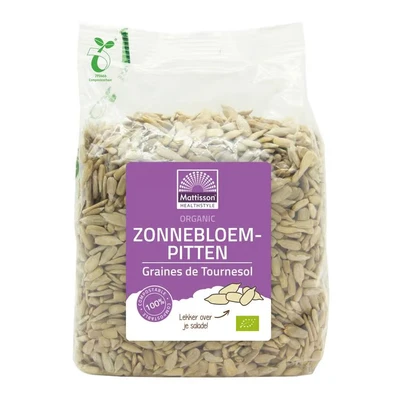 Afbeelding van Mattisson Zonnebloempitten bio 400 g